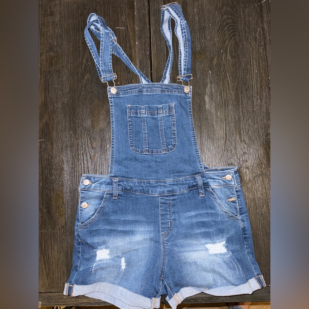 Wax Jean Blue Denim Overalls